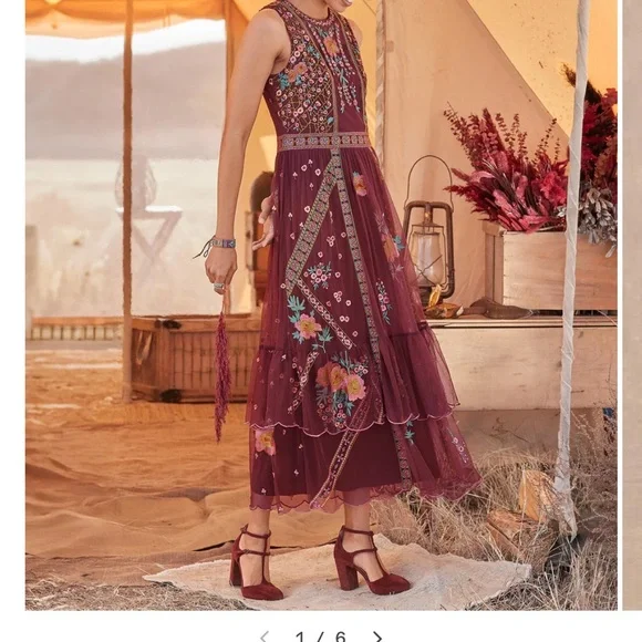 Sundance Miraflores Mesh Dress